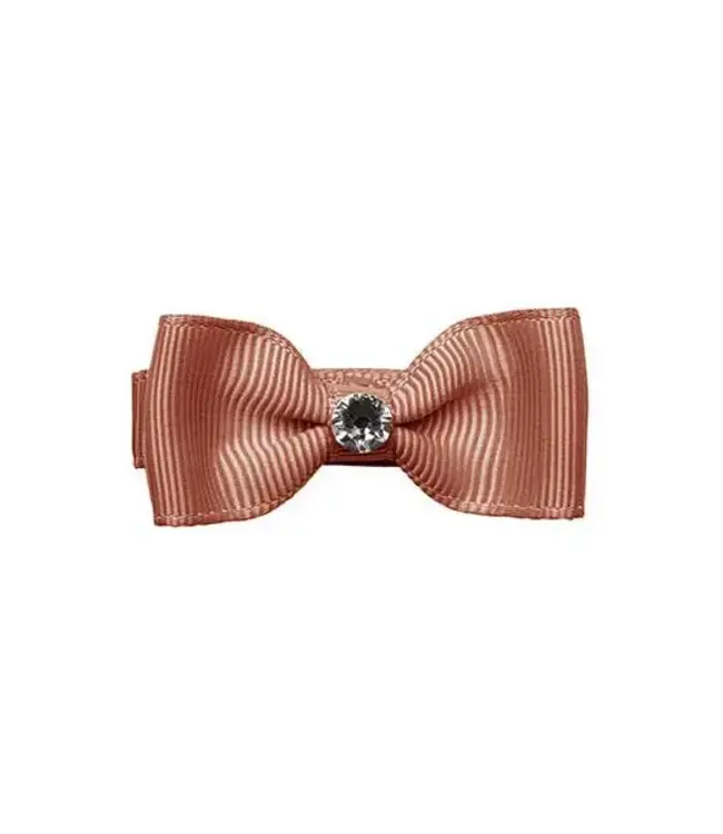 Prinsessefin Prinsessefin - Girls Bow M - Sofia - Pecan Brown