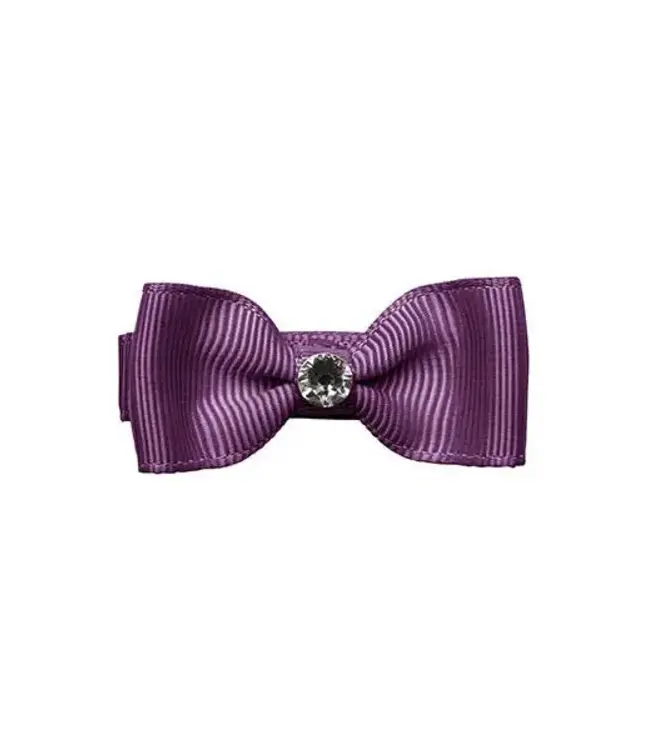 Prinsessefin Prinsessefin - Girls Bow M - Sofia - Amethyst