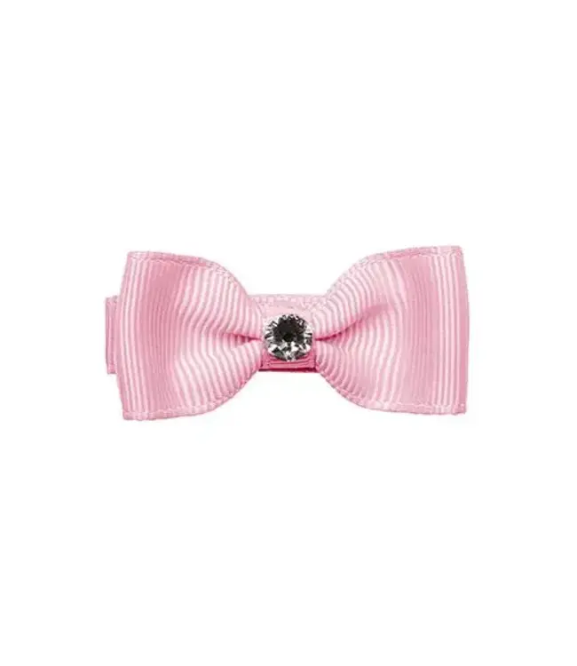 Prinsessefin Prinsessefin - Girls Bow M - Sofia - Pearl Pink