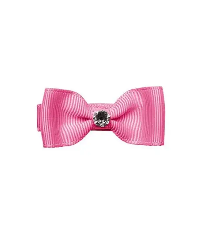 Prinsessefin Prinsessefin - Girls Bow M - Sofia - Hot Pink