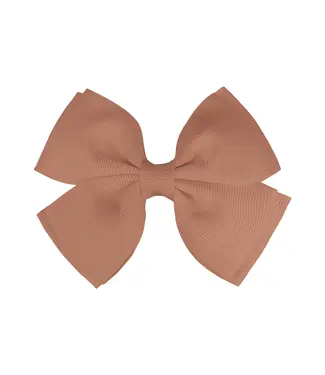 Prinsessefin Prinsessefin - Girls Bow L - Diana - Pecan Brown