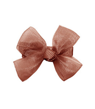 Prinsessefin Prinsessefin - Baby Bows - Wilhelmina - Pecan Brown