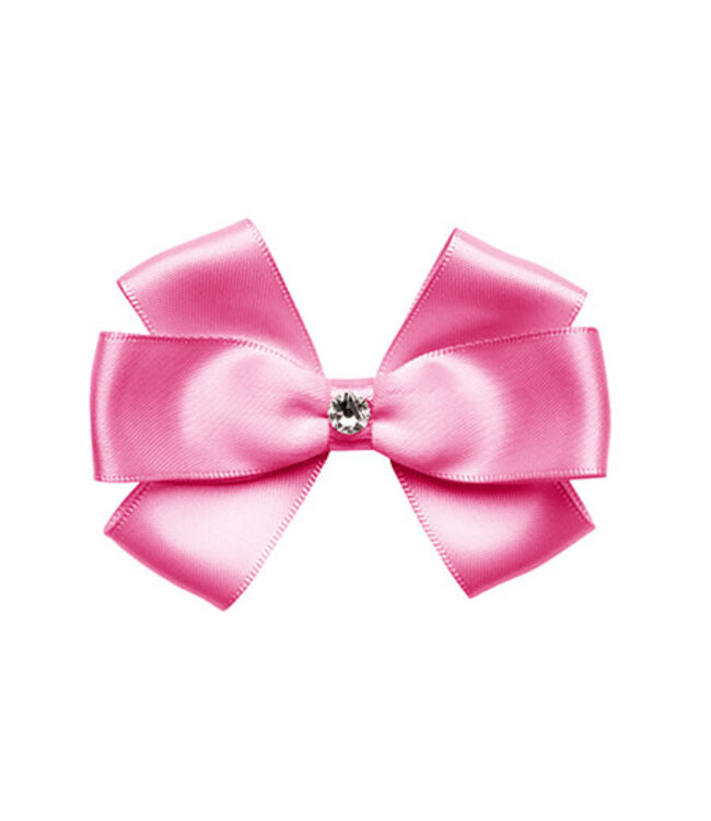 Prinsessefin Prinsessefin - Girls Bow M - Eufemia - Hot Pink