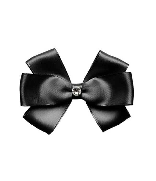 Prinsessefin Prinsessefin - Girls Bow M - Eufemia - Black