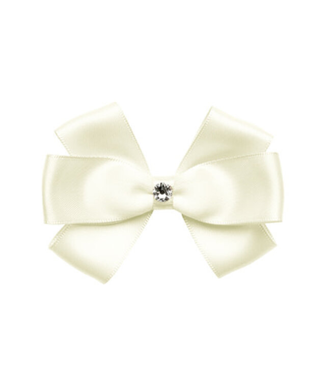 Prinsessefin Prinsessefin - Girls Bow M - Eufemia - Antique White