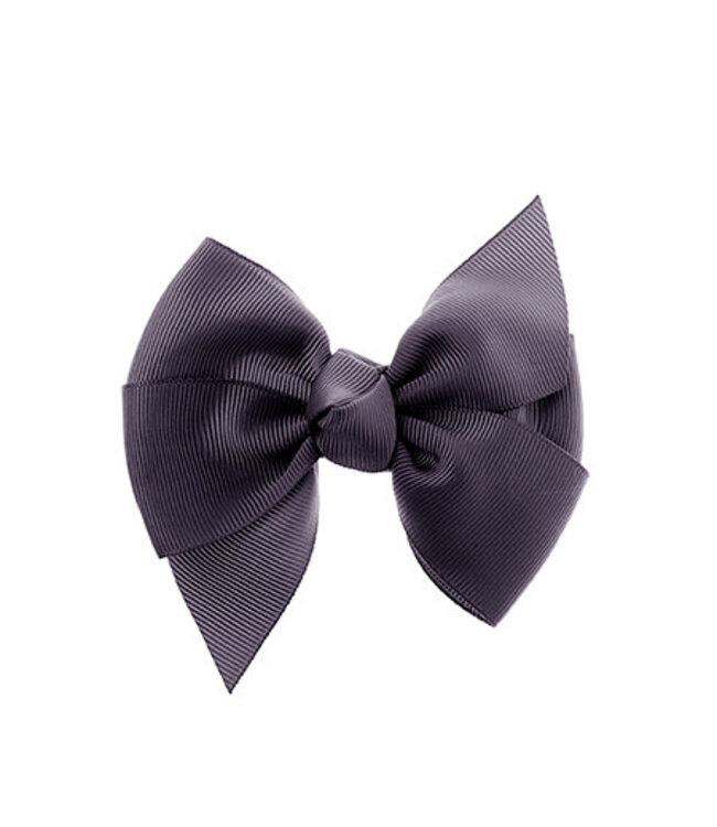 Prinsessefin Prinsessefin - Girls Bow L - Julia - Charcoal