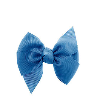 Prinsessefin Prinsessefin - Girls Bow L - Julia - Smoke Blue