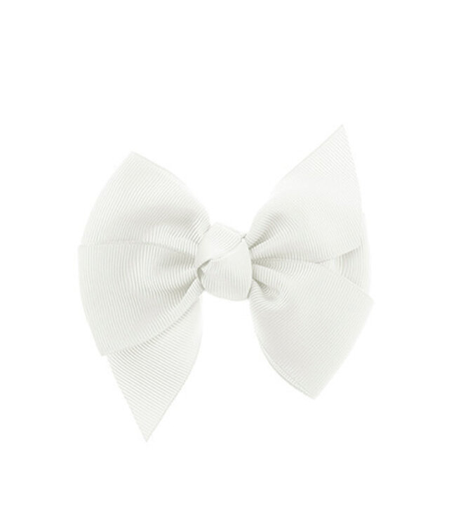 Prinsessefin Prinsessefin - Girls Bow L - Julia - Off White