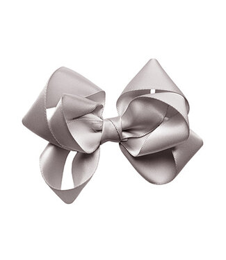 Prinsessefin Prinsessefin - Girls Bow L - Henrietta - Silver