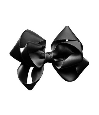 Prinsessefin Prinsessefin - Girls Bow L - Henrietta - Black