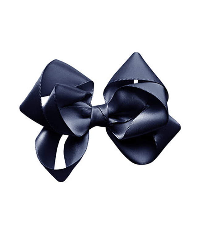 Prinsessefin Prinsessefin - Girls Bow L - Henrietta - Navy