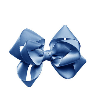 Prinsessefin Prinsessefin - Girls Bow L - Henrietta - Smoke Blue