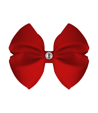 Prinsessefin Prinsessefin - Girls Bow L - Madeleine - Red