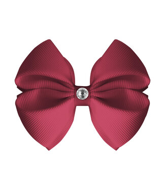 Prinsessefin Prinsessefin - Girls Bow L - Madeleine - Wine