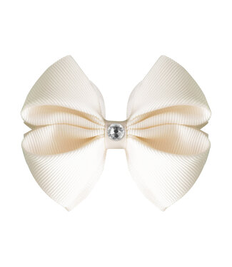 Prinsessefin Prinsessefin - Girls Bow L - Madeleine - Antique White