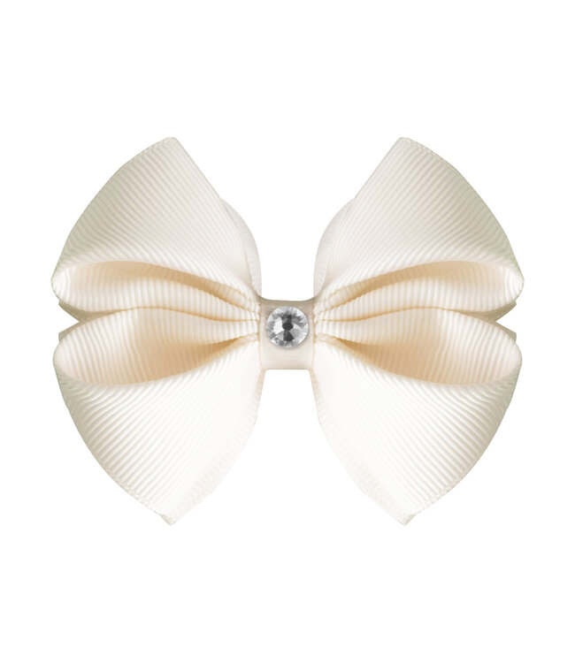 Prinsessefin Prinsessefin - Girls Bow L - Madeleine - Antique White