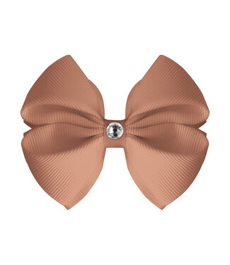 Prinsessefin Prinsessefin - Girls Bow L - Madeleine - Pecan Brown