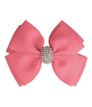 Prinsessefin Prinsessefin - Girls Bow XL - Lilibeth - Coral Rose