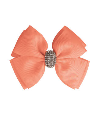 Prinsessefin Prinsessefin - Girls Bow XL - Lilibeth - Light Coral