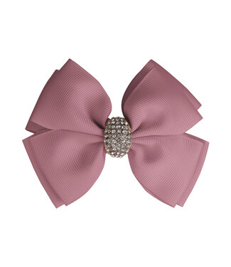 Prinsessefin Prinsessefin - Girls Bow XL - Lilibeth - Rosy Mauve