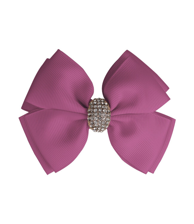 Prinsessefin Prinsessefin - Girls Bow XL - Lilibeth - Rasberry Rose