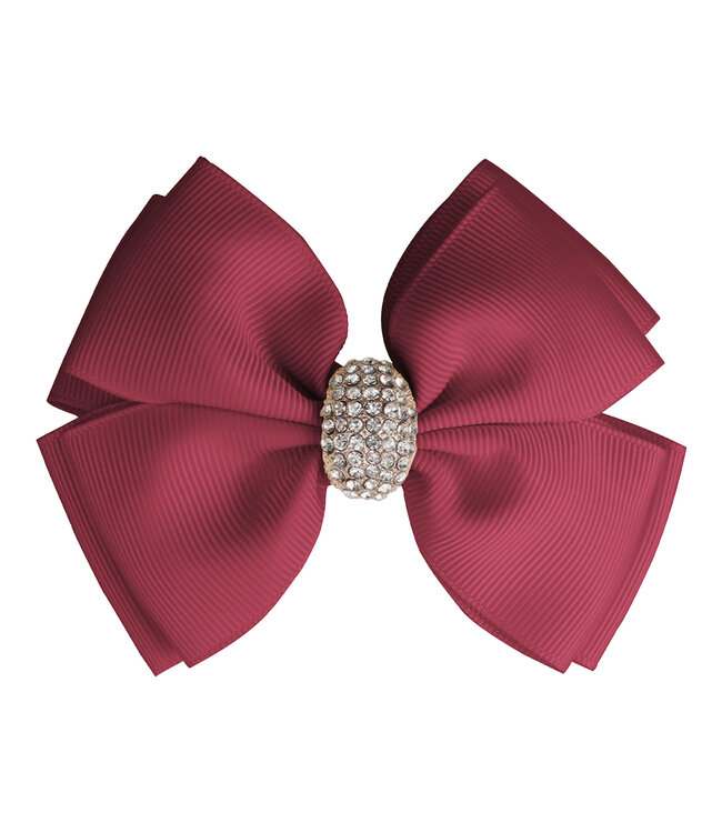 Prinsessefin Prinsessefin - Girls Bow XL - Lilibeth - Wine