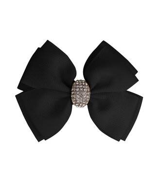 Prinsessefin Prinsessefin - Girls Bow XL - Lilibeth - Black