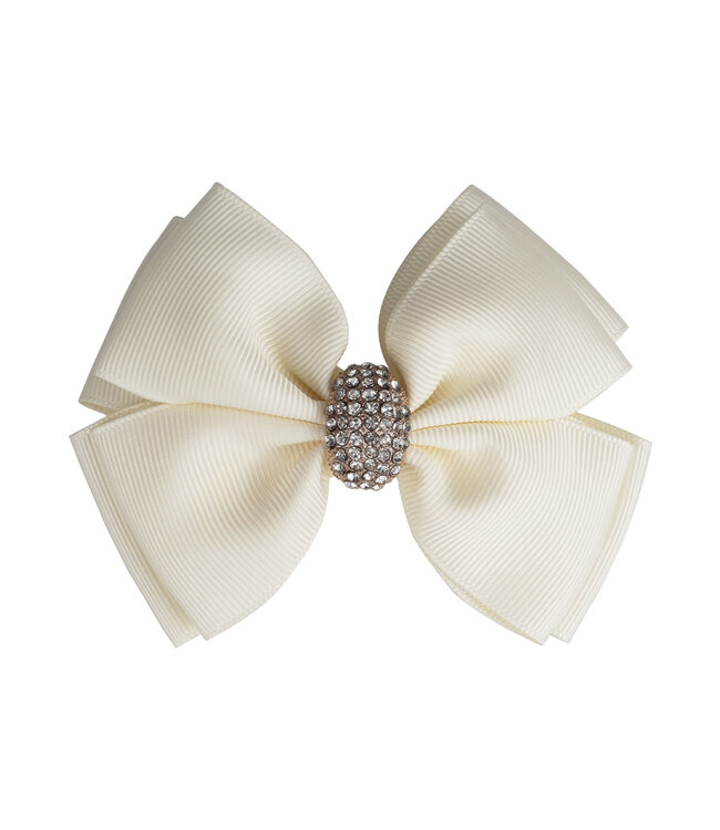 Prinsessefin Prinsessefin - Girls Bow XL - Lilibeth - Antique White