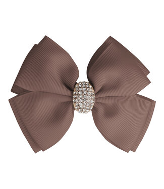 Prinsessefin Prinsessefin - Girls Bow XL - Lilibeth - Chocolate Chip