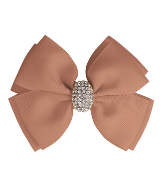 Prinsessefin Prinsessefin - Girls Bow XL - Lilibeth - Pecan Brown