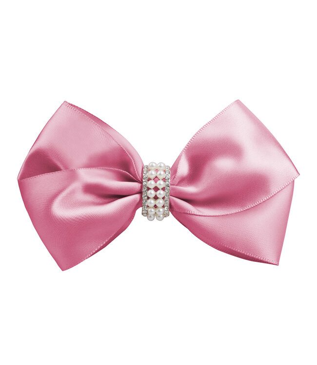 Prinsessefin Prinsessefin - Girls Bow XL - Maud - Wild Rose