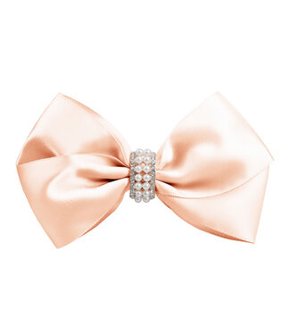 Prinsessefin Prinsessefin - Girls Bow XL - Maud - Petal Peach