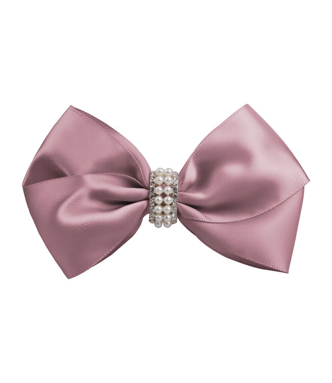 Prinsessefin Prinsessefin - Girls Bow XL - Maud - Rosy Mauve