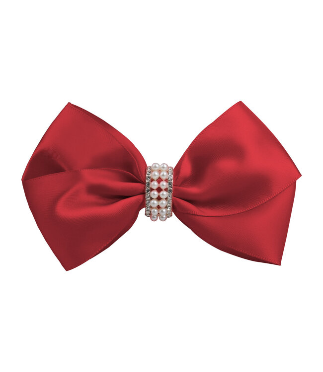 Prinsessefin Prinsessefin - Girls Bow XL - Maud - Red