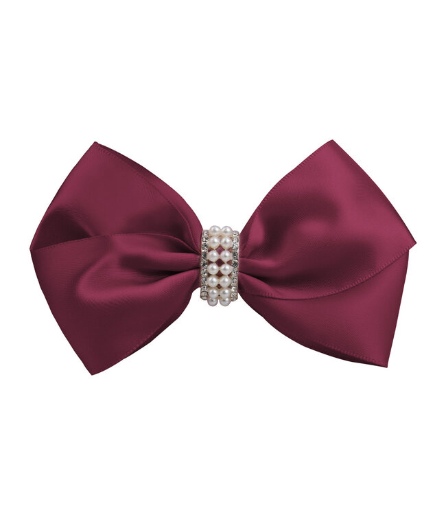 Prinsessefin Prinsessefin - Girls Bow XL - Maud - Wine