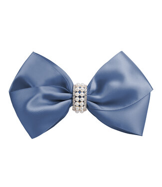 Prinsessefin Prinsessefin - Girls Bow XL - Maud - Smoke Blue
