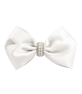 Prinsessefin Prinsessefin - Girls Bow XL - Maud - Off White