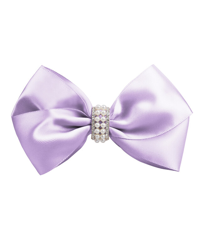 Prinsessefin Prinsessefin - Girls Bow XL - Maud - Light Orchid