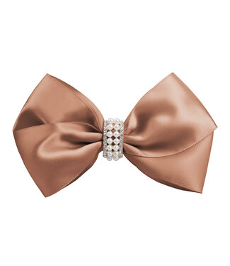 Prinsessefin Prinsessefin - Girls Bow XL - Maud - Pecan Brown