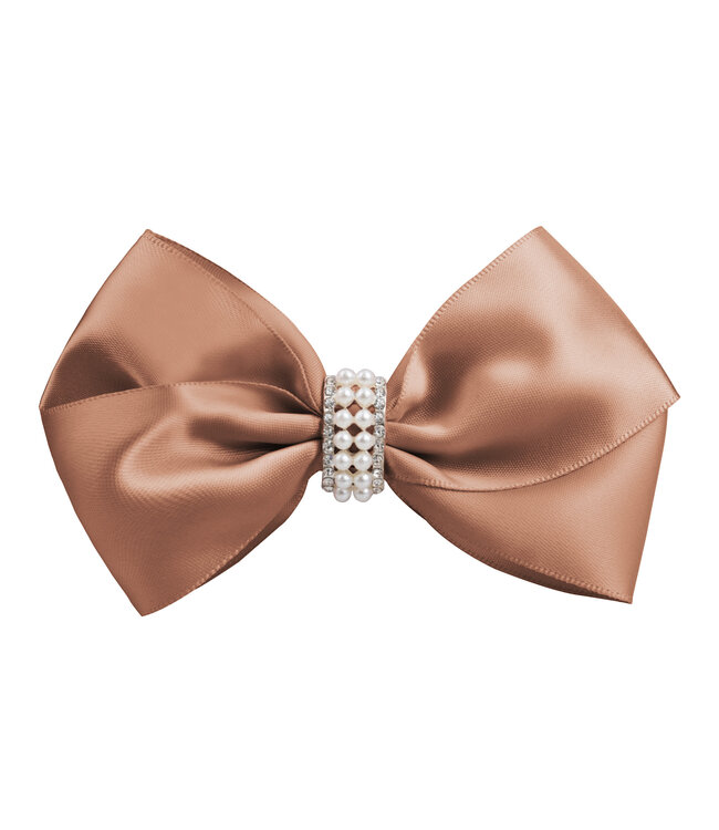 Prinsessefin Prinsessefin - Girls Bow XL - Maud - Pecan Brown