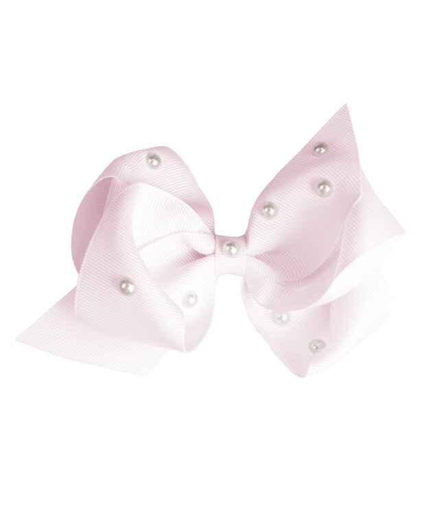 Prinsessefin Prinsessefin - Pearl and Crystal Bows - Grace - Icy pink