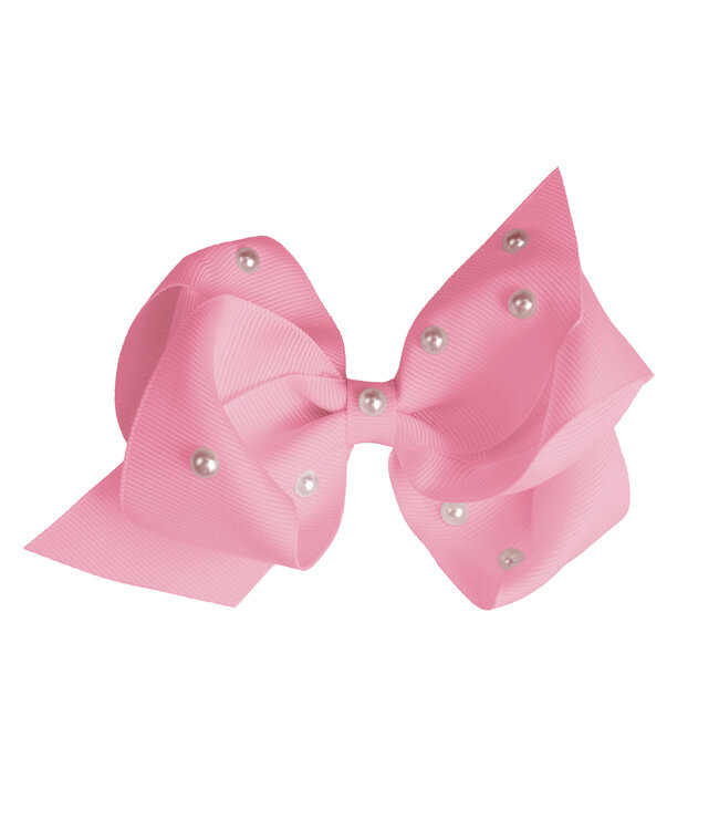 Prinsessefin Prinsessefin - Pearl and Crystal Bows - Grace - Wild Rose