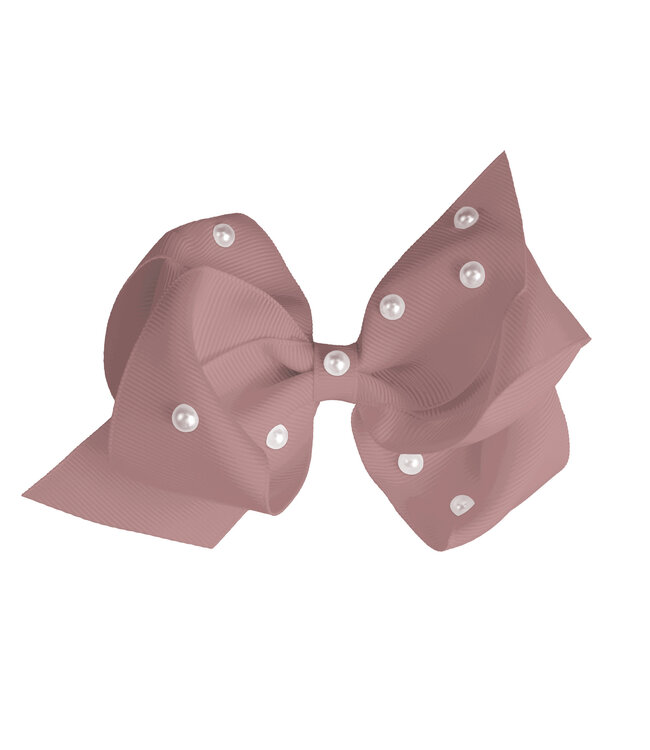 Prinsessefin Prinsessefin - Pearl and Crystal Bows - Grace - Ginger Snap
