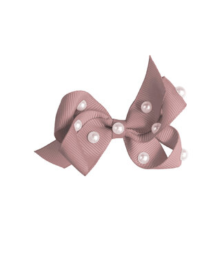Prinsessefin Prinsessefin - Pearl and Crystal Bows - Charlene - Ginger Snap