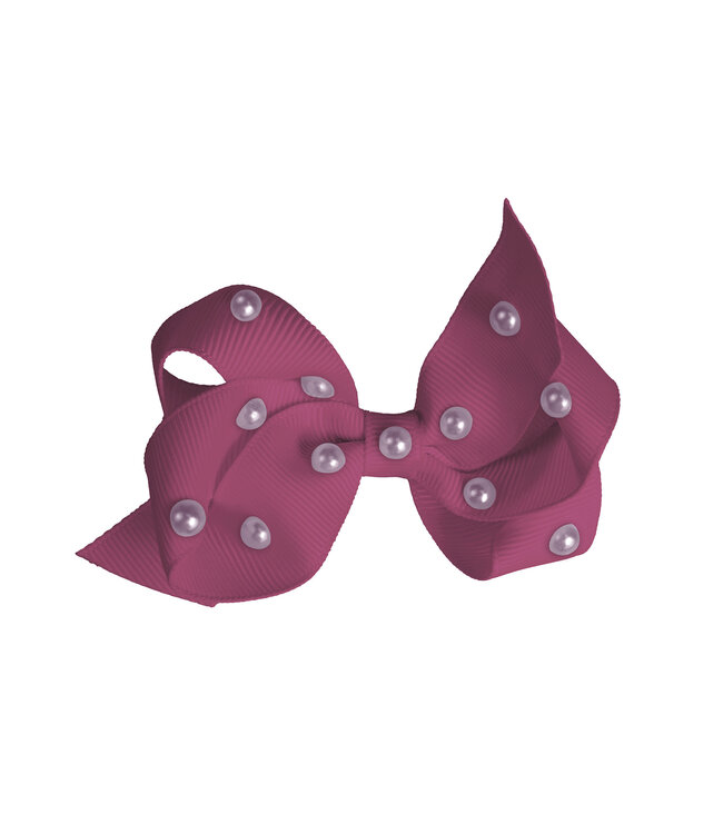 Prinsessefin Prinsessefin - Pearl and Crystal Bows - Stephanie - Victorian Rose