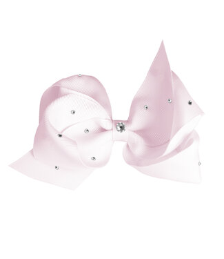 Prinsessefin Prinsessefin - Pearl and Crystal Bows - Blanca - Icy pink