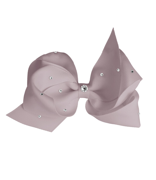 Prinsessefin Prinsessefin - Pearl and Crystal Bows - Blanca - Silver