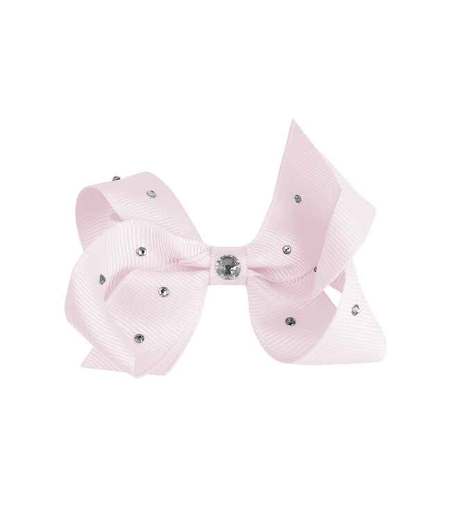 Prinsessefin Prinsessefin - Pearl and Crystal Bows - Gabriella - Icy pink
