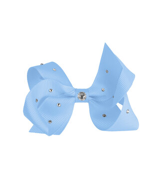 Prinsessefin Prinsessefin - Pearl and Crystal Bows - Gabriella - French Blue