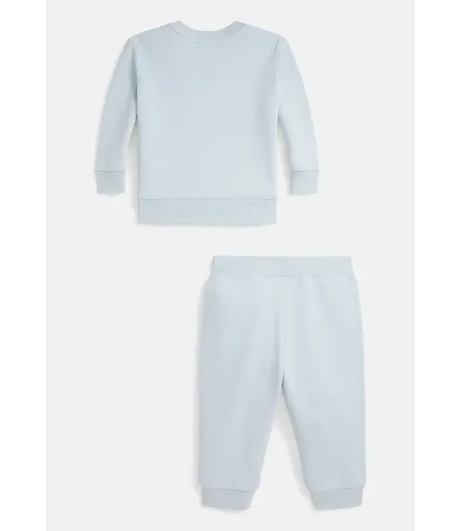 Ralph Lauren Ralph Lauren - Polo Bear Fleece Sweatshirt & Pant Set Blue